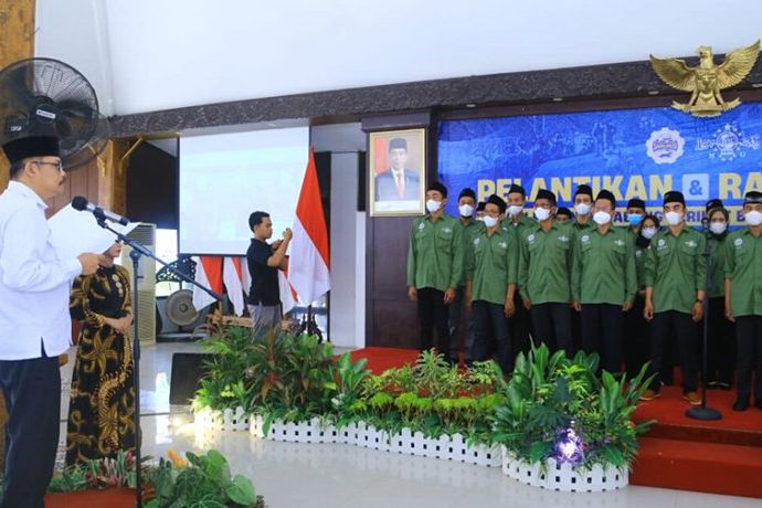 Pengurus Sarbumusi Kabupaten Probolinggo Dilantik, Ini Harapan Disnaker