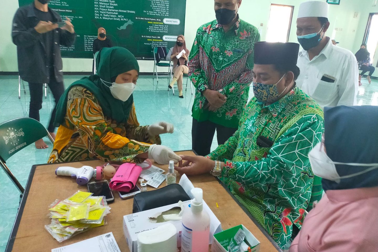 Pemkab Jember Tambah Kuota Vaksinasi Covid-19 di Gedung PCNU