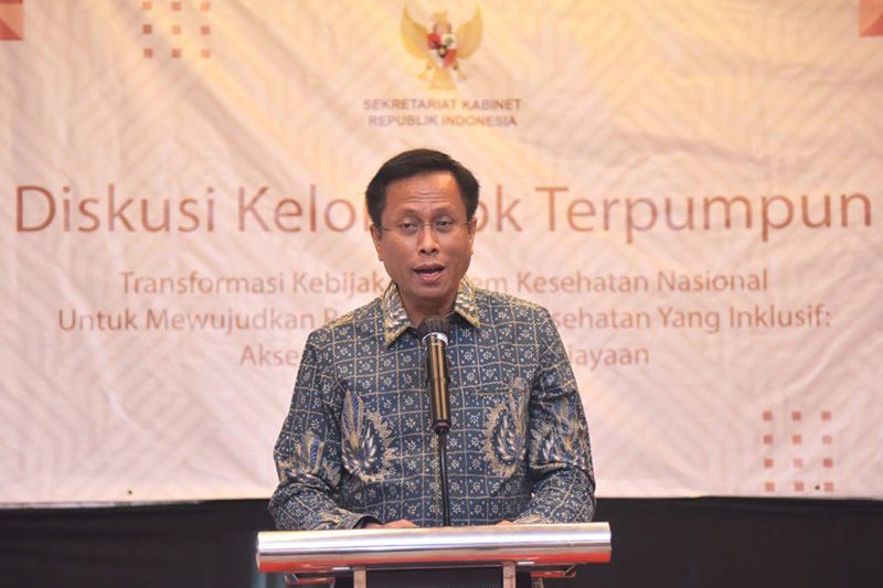Setkab Gelar DKT Bahas Pembangunan Sistem Kesehatan Nasional yang Inklusif