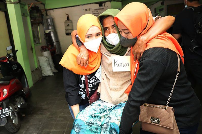 Rusunawa Sombo Surabaya "Mencekam Diguncang Gempa", Penghuni Berhamburan Keluar dari Gedung