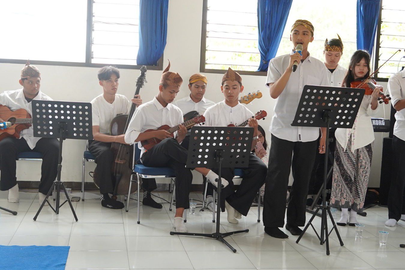 Disrupsi Era Digital, Siswa SMA PGRI 1 Jombang Tetap Lestarikan Musik Keroncong