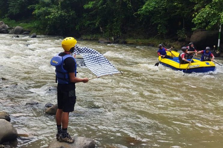 Kejurnas Arung Jeram di Songa Adventure Probolinggo, Tim Jawa Barat Juara Umum