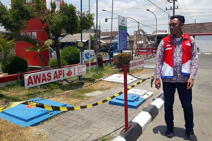 Pertamina Temukan Pipa Bocor di SPBU Tempurejo Kediri
