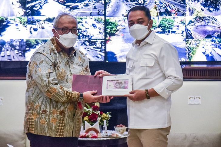 Terima ToA dari BI Jatim, Wali Kota Eri Cahyadi Bahas Strategi Kendalikan Inflasi