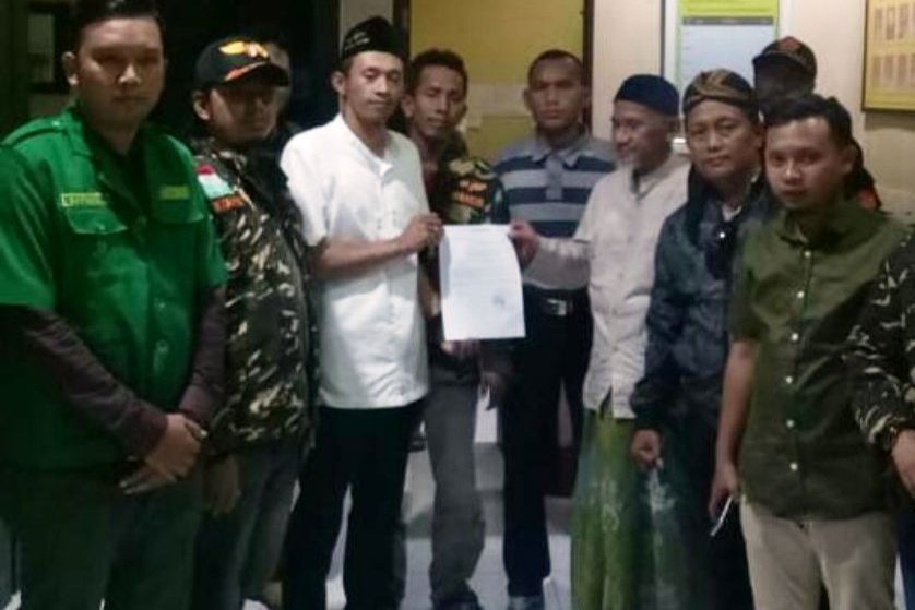 Peneriak PKI pada Kiai Minta Maaf ke Pengurus NU Jatim