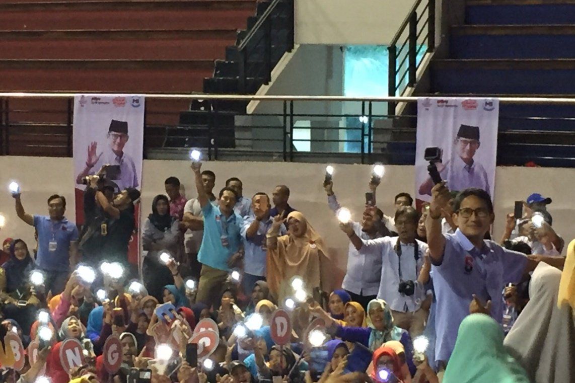 Sandiaga Serahkan Kesehatan Prabowo ke Tim Pemenangan