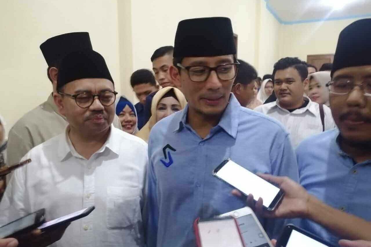 Sandiaga Tegaskan Dampingi Prabowo sampai Akhir