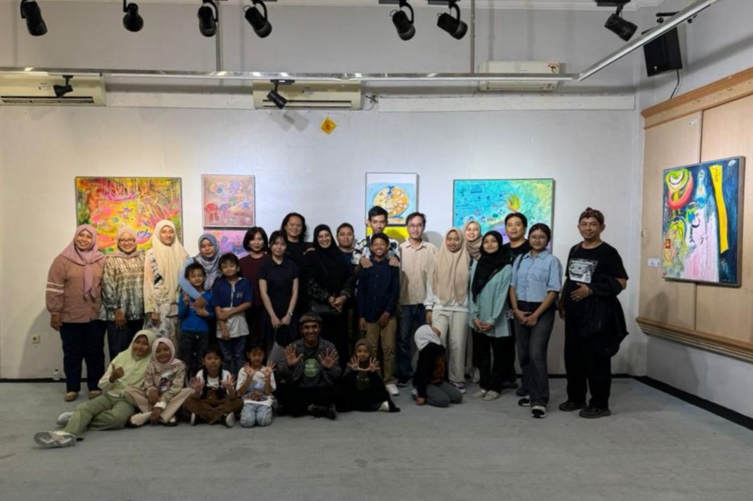 Pameran HUT ke-22 Sanggar DAUN di Surabaya Tampilkan 45 Karya Seniman Muda