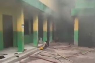 Basement Ponpes Al Mawaddah Jagakarsa Jakarta Selatan Terbakar