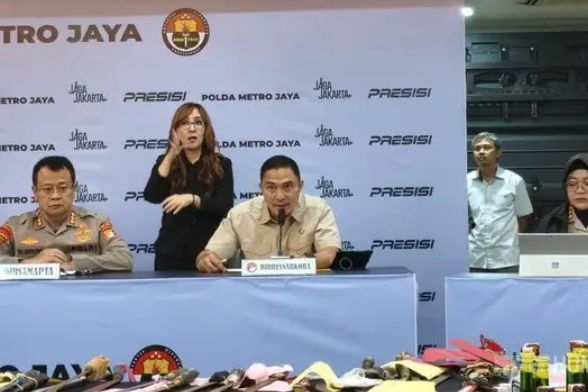 Polda Metro Jaya Amankan 347 Kilogram Narkotika