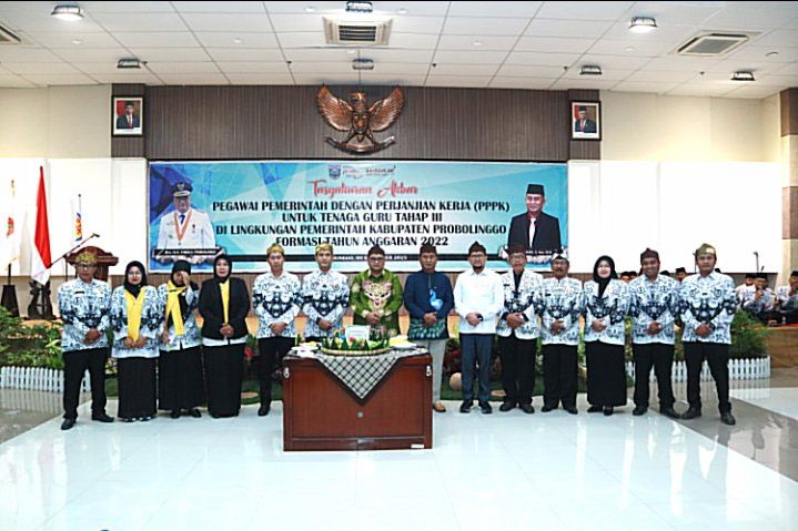 500 Guru di Kabupaten Probolinggo Gelar Tasyakuran, Usai Diangkat PPPK