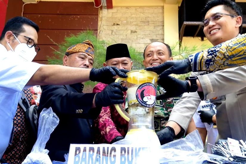 Menjelang Tahun Baru 2024, Polres Probolinggo Musnahkan Lebih Dari 68 Ribu Pil Koplo