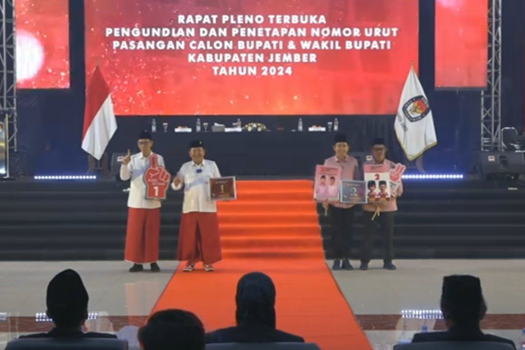 Hendy-Firjaun Nomor 1 dan Fawait-Djoko Nomor 2, Ini Kata Cabup-Cawabup Pilkada Jember
 