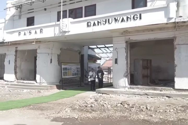 Ditarget Oktober 2025, Revitalisasi Pasar Induk Banyuwangi dan Asrama Inggrisan Dimulai