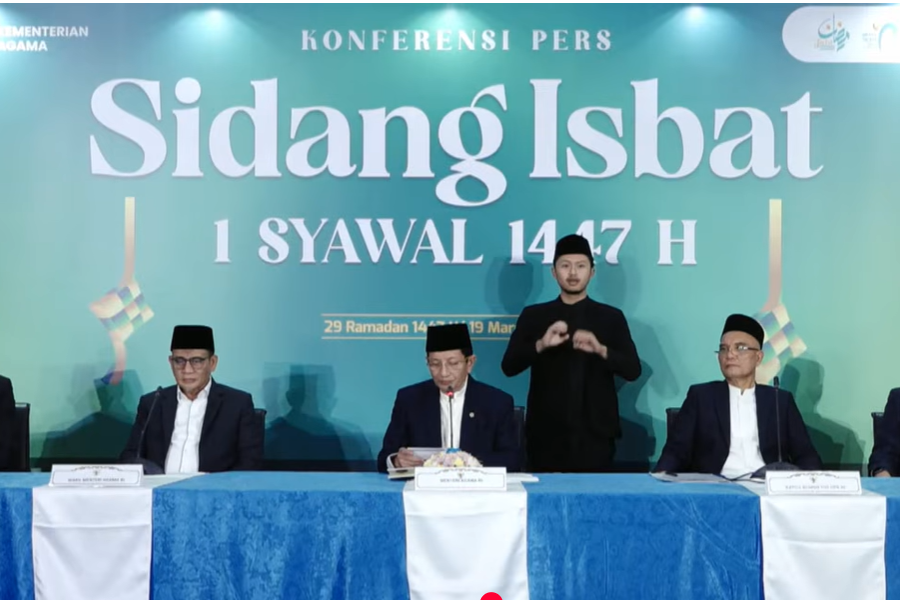 Pemerintah Tetapkan 1 Syawal 1447 Hijriah Jatuh pada Sabtu Besok