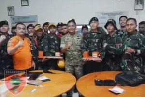 Black Box Pesawat ATR 42-500 Ditemukan, Pangdam Hormat Tim SAR Gabungan