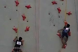 Persiapan Kejurprov, FPTI Jombang Gelar Kejurkab Speed Climbing 2025