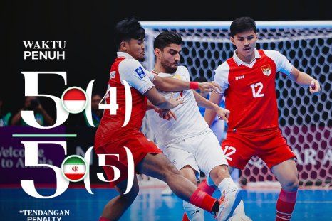 Kalah Adu Penalti dari Iran, Indonesia Runner Up AFC Futsal Asian Cup 2026