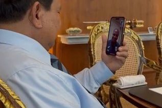Semangati Timnas vs Arab Saudi, Prabowo: Give Us Good News Tonight