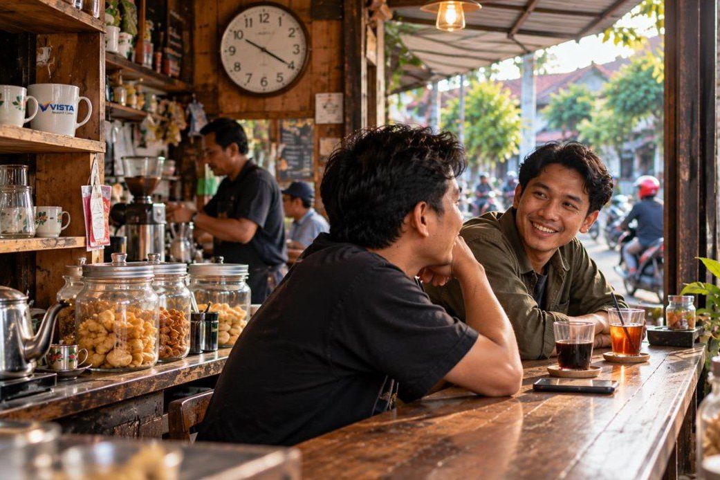 Pesan Satu Minuman, Nongkrong Bisa Berjam-jam