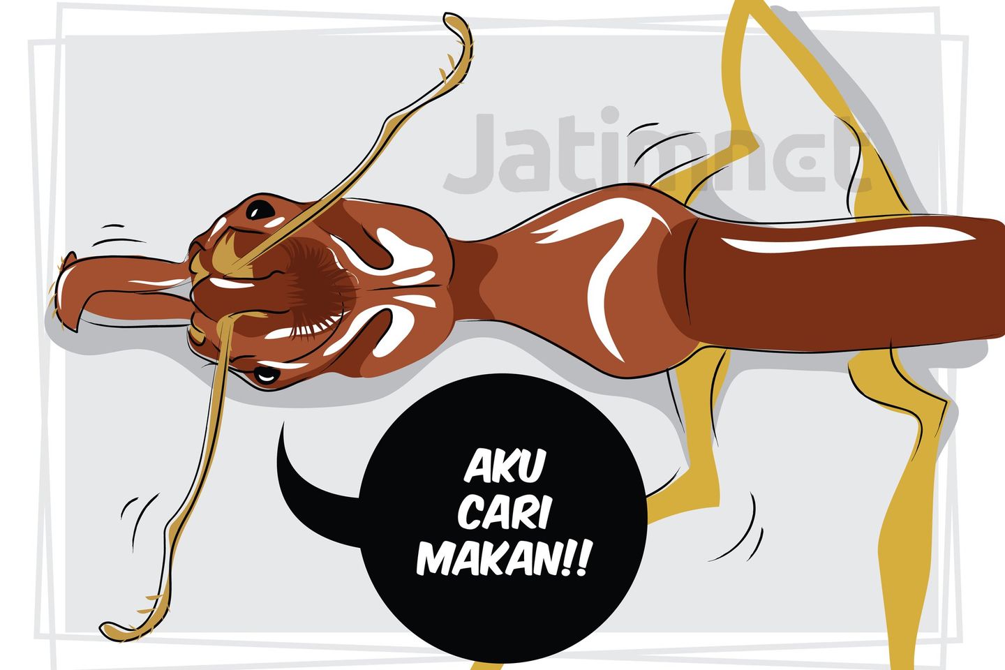 Ditemukan Semut Jenis Predator di Sumatra Barat