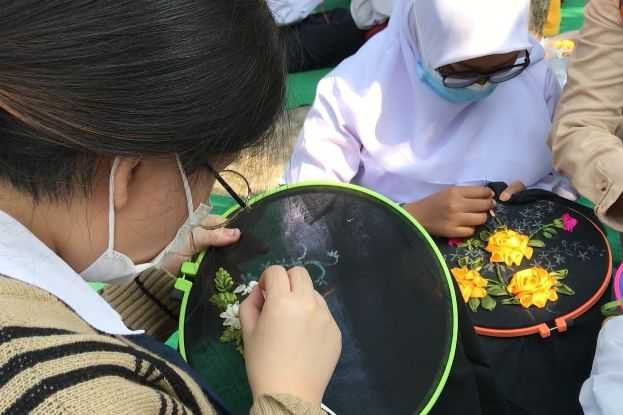 Tingkatkan Ketrampilan, Siswa SLB di Mojokerto Dapat Pelatihan
