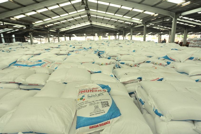 Petrokimia Gresik Siapkan 441 Ribu Ton Pupuk Bersubsidi di MT Oktober-Maret