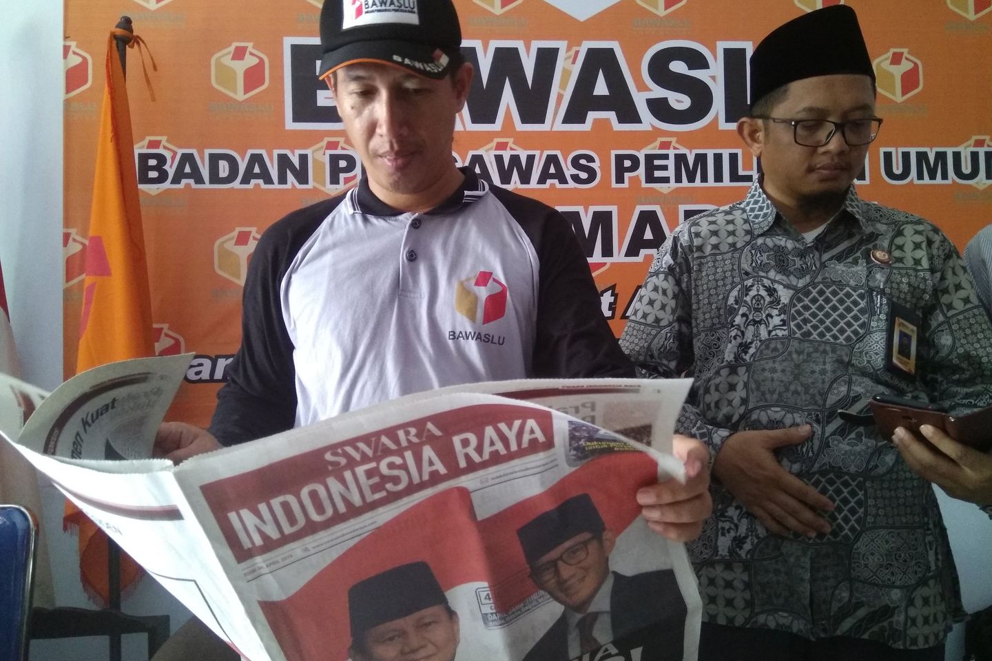 Bawaslu Kota Madiun Amankan Tabloid untuk Kampanye Capres