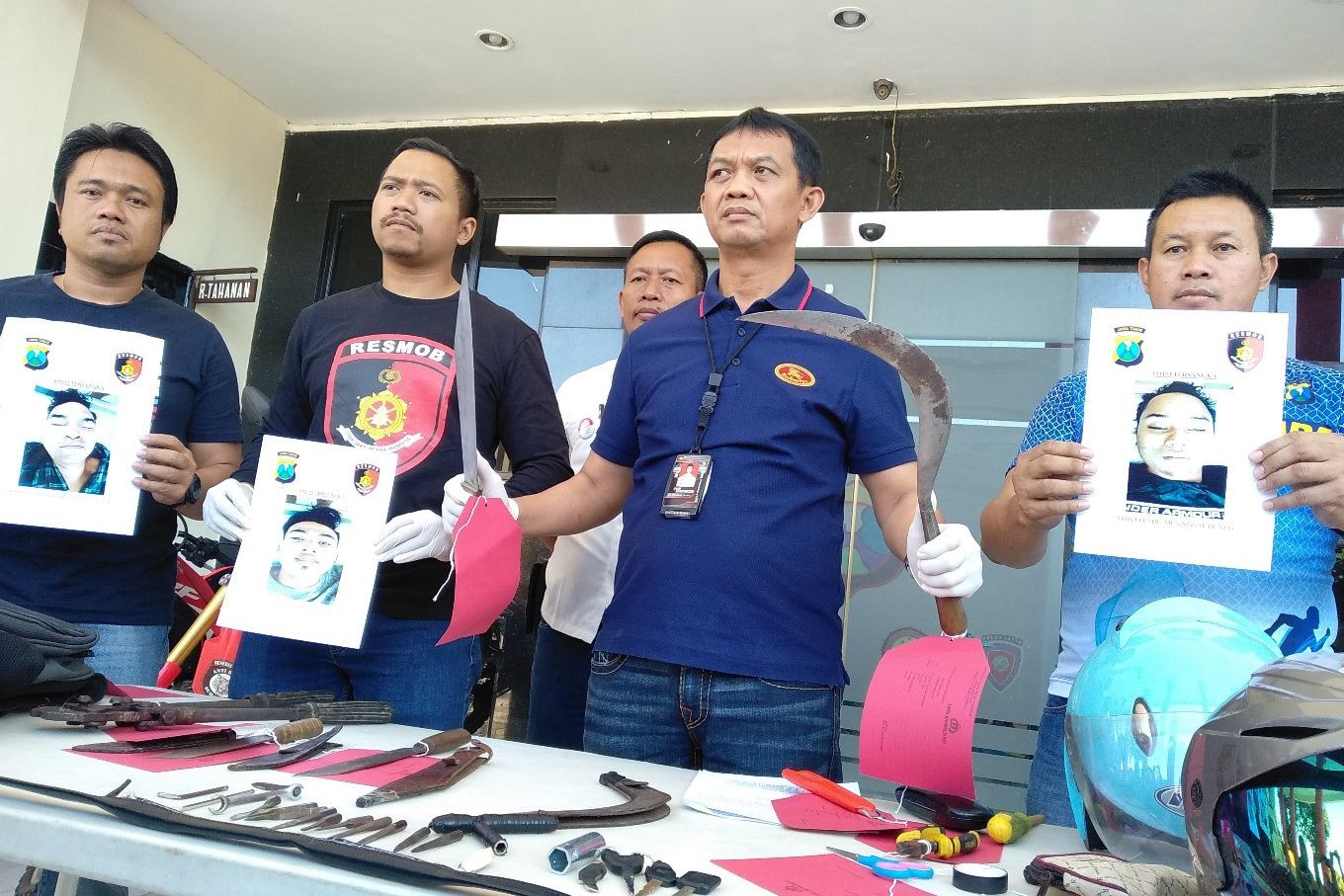 Tiga Pelaku Curanmor Jaringan Jember