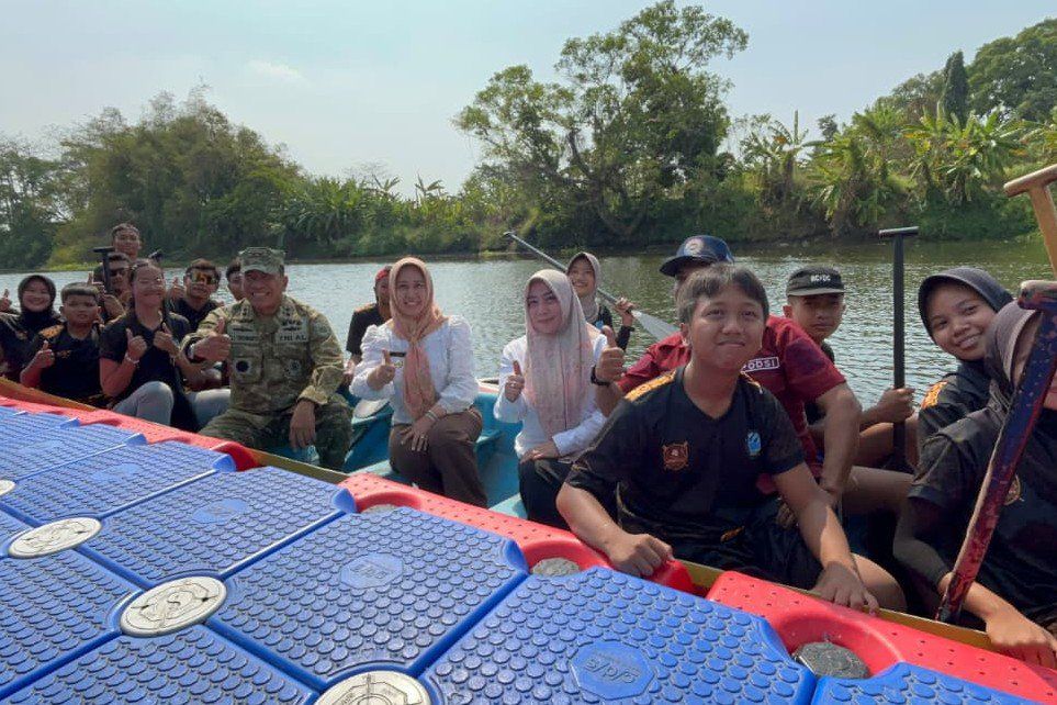 Sungai Ngotok Mojokerto Dibidik Jadi Pusat Latihan Dayung Jatim