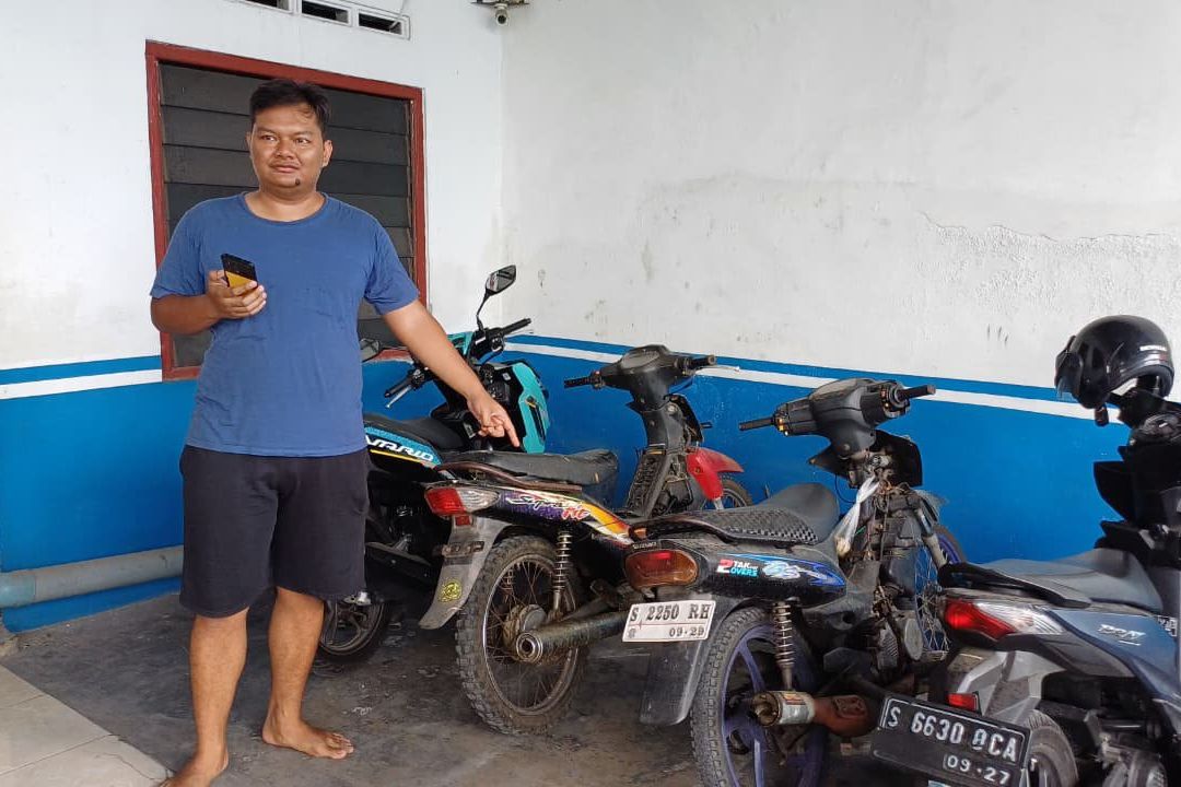 Hendak Berangkat Kerja, Motor Penghuni Kos di Mojokerto Raib