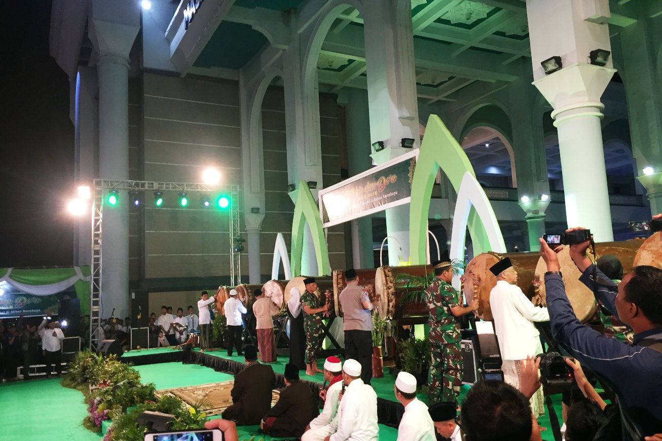 Takbir Akbar, Khofifah Harap Tak Ada Permusuhan Akibat Pilpres