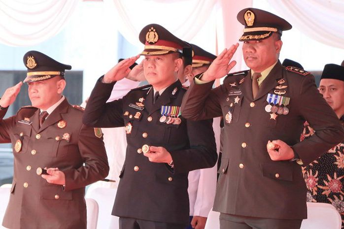 Hari Lahir Pancasila, Kapolres Gresik Ajak Terapkan Nilai Pancasila Dalam Kehidupan