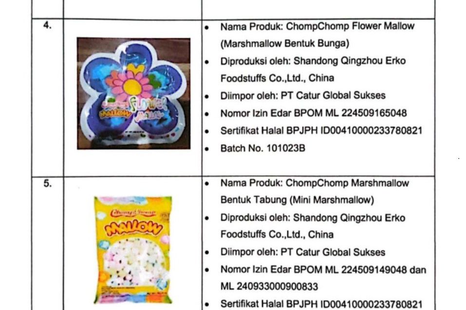 8 Marshmallow dan 1 Gelatin Ini Mengandung Unsur Babi