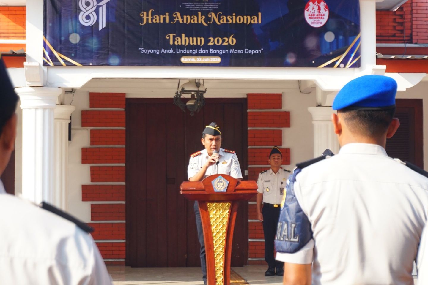 Peringatan HAN, Lapas Mojokerto Tekankan Pentingnya Perlindungan Anak