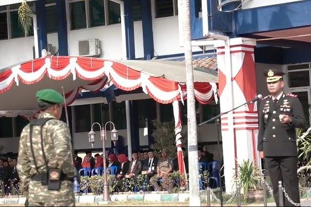 Hari Kesaktian Pancasila, Kapolres Sampang Tekankan Semangat Pengabdian