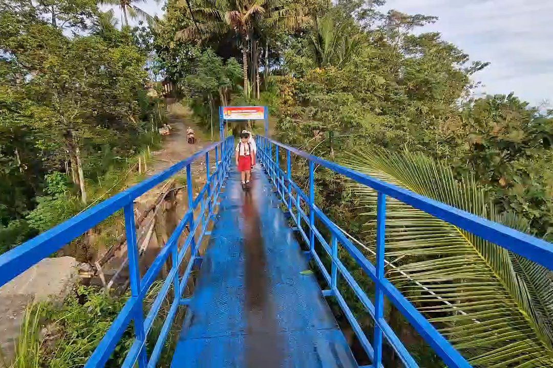 Tiga dari Empat Jembatan Merah Putih Presisi di Ponorogo Rampung Dibangun