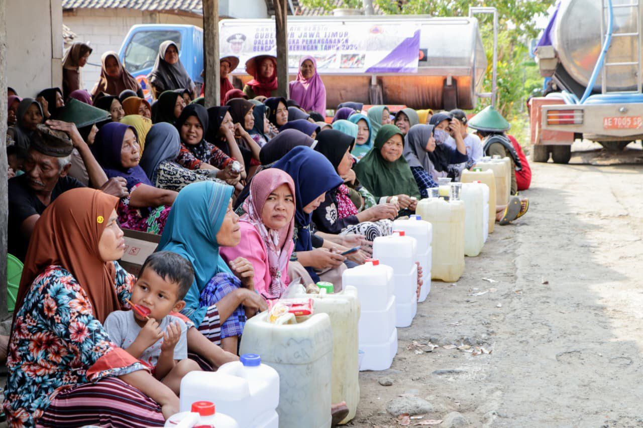 Lebih Sebulan Kesulitan Air, Warga Ponorogo Andalkan Bantuan Pemerintah