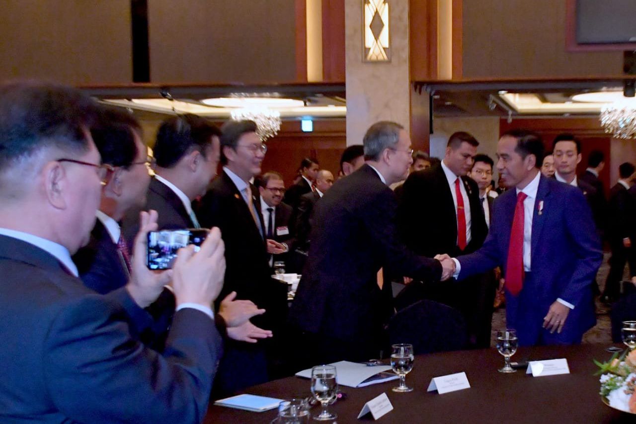 Jokowi Apresiasi Investasi Korsel di Sektor Ekonomi Kreatif