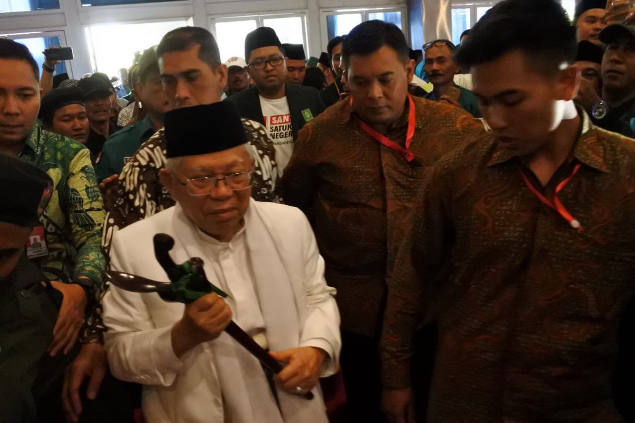 Ma’ruf Sebut Pencalonannya Demi Generasi Milenial