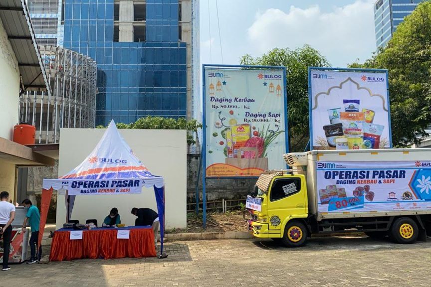 Stabilkan Harga di Bulan Ramadan dan Idulfitri, Bulog Gelar Operasi Pasar