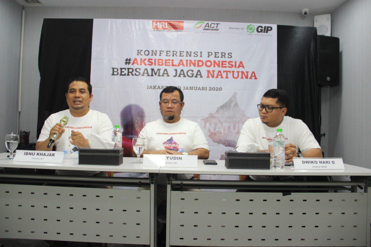 Sikap Tegas ACT Melalui Tagar Aksi Bela Indonesia, Natuna Memanggil