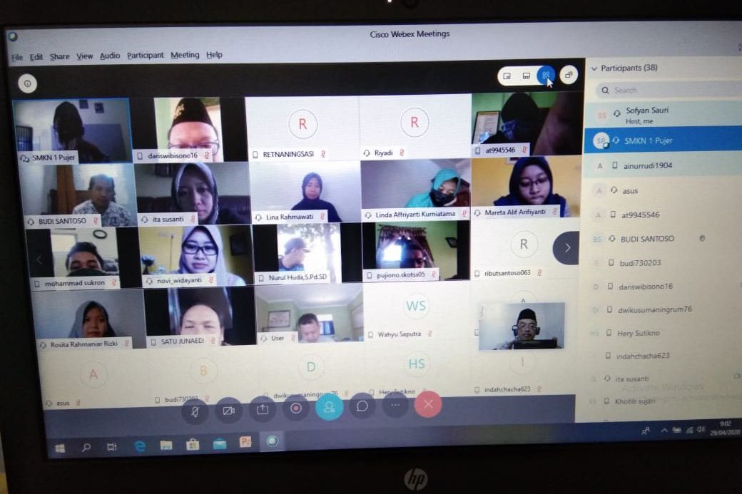 Tingkatkan Kompetensi Guru, PGRI Bondowoso Gelar Diklat Daring