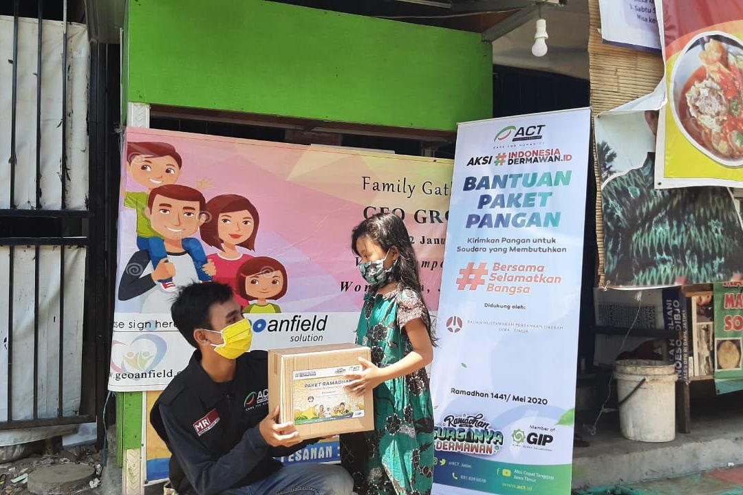BI dan BMPD Jatim Salurkan Paket Ramadhan Bersama ACT