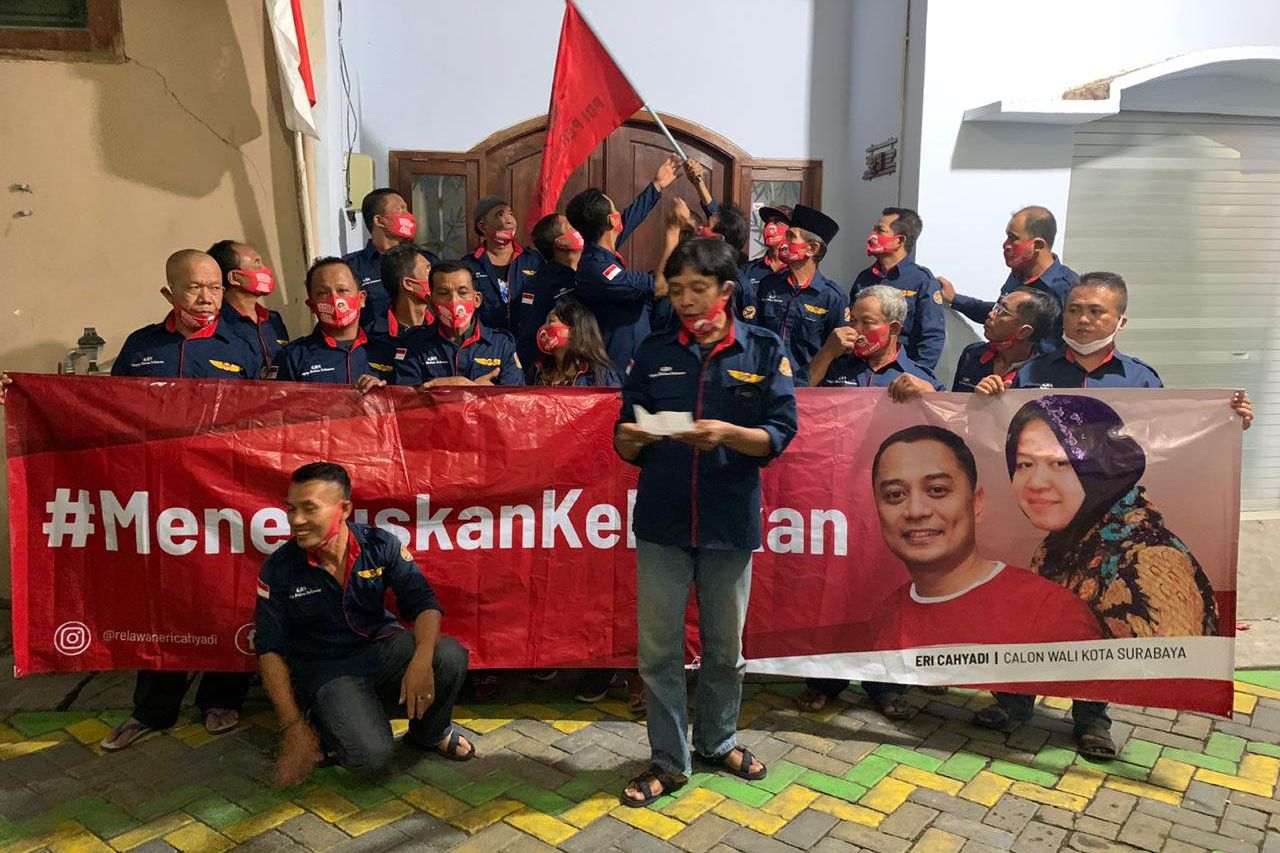 Relawan Eri-Armuji Bermunculan, PDIP Surabaya: Ini wujud gotong royong masyarakat