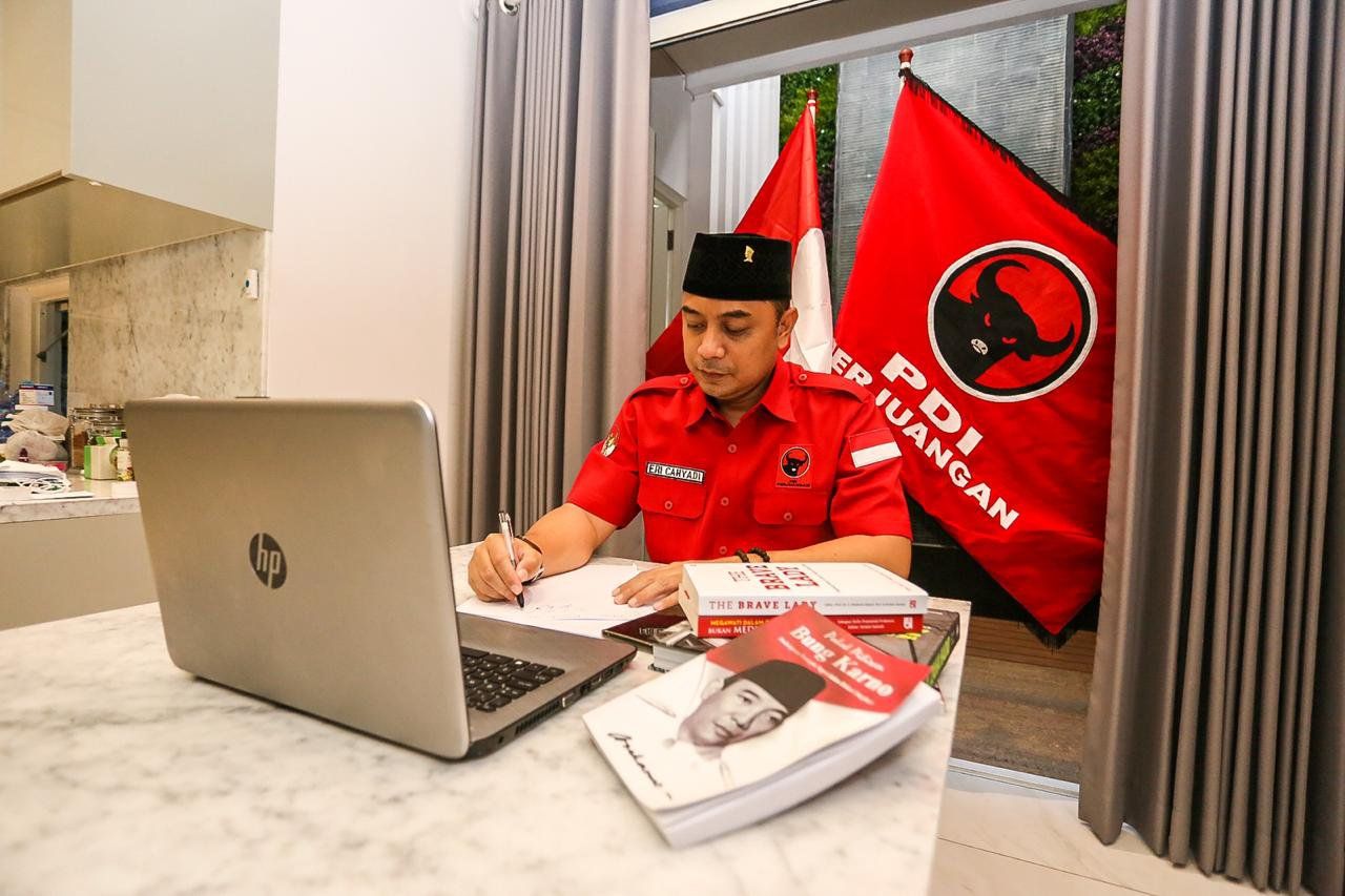 Kutip Ki Hajar Dewantara, Eri Cahyadi Kagumi Sekolah Calon Kepala Daerah PDIP