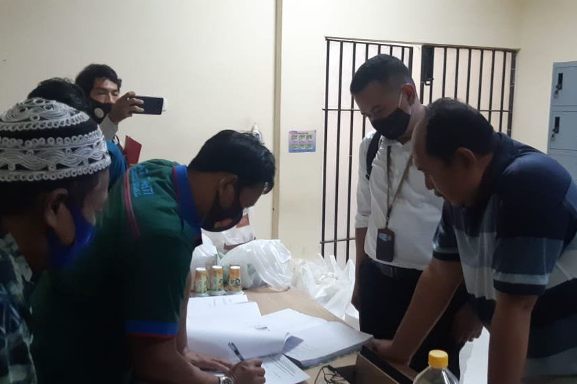 Sindikat Pemalsu Merk Antena Televisi Ditangkap di Sidoarjo