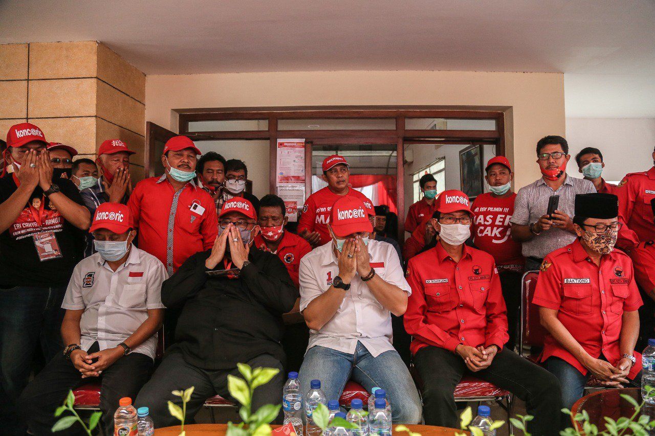 Banteng Lawas "Turun Gunung" Siap Menangkan Eri Cahyadi-Armuji
