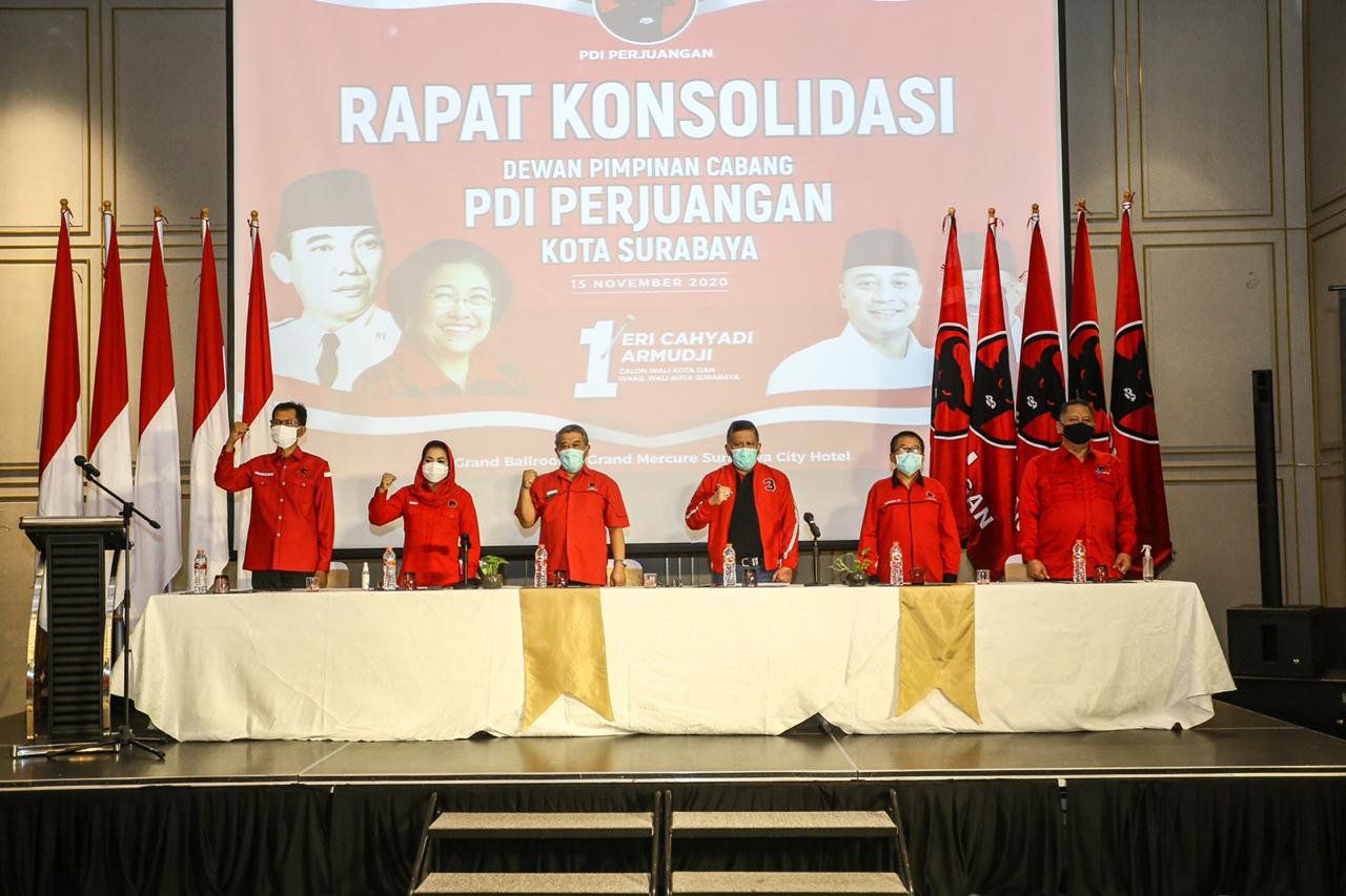 Cucu Bung Karno Puti Guntur Soekarno Ajak <em>Door to Door </em>Menangkan Eri-Armuji,