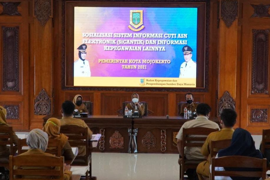 Aplikasi Si Cantik, Cuti ASN Mojokerto Jadi Simple